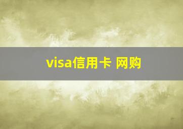 visa信用卡 网购